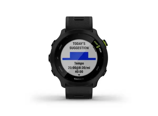 Garmin Forerunner 55 inteligentné hodinky Black