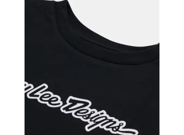 Troy Lee Designs Signature dámske tričko krátky rukáv Black