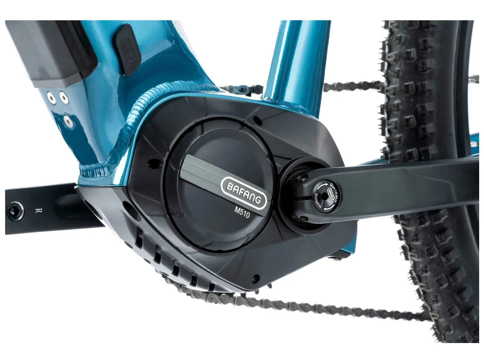 Apache Hupahu MX3 510 655 Wh horský elektrobicykel zelenomodrá