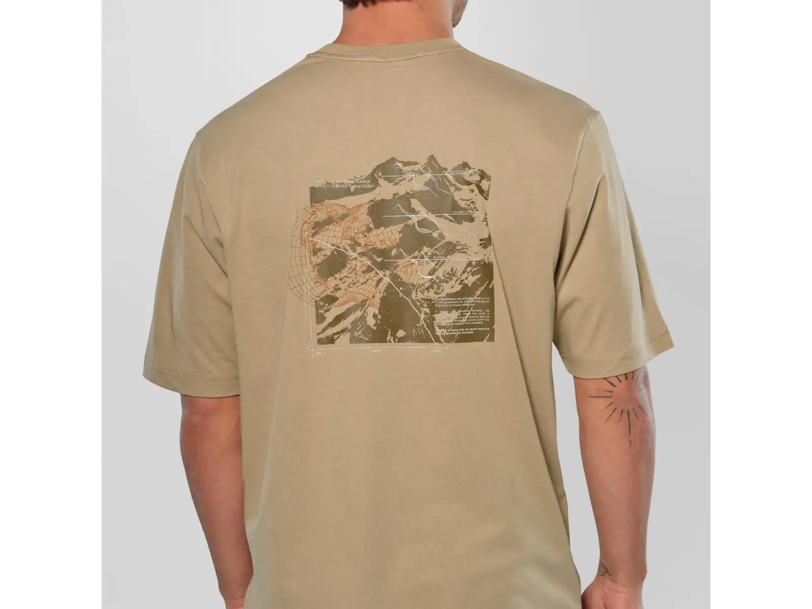 Salewa Eagle Glacier Loose T-shirt pánske tričko krátky rukáv Quicksand