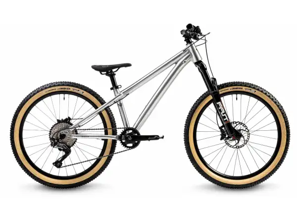 Early Rider Hellion 24 detský bicykel Brushed Aluminium