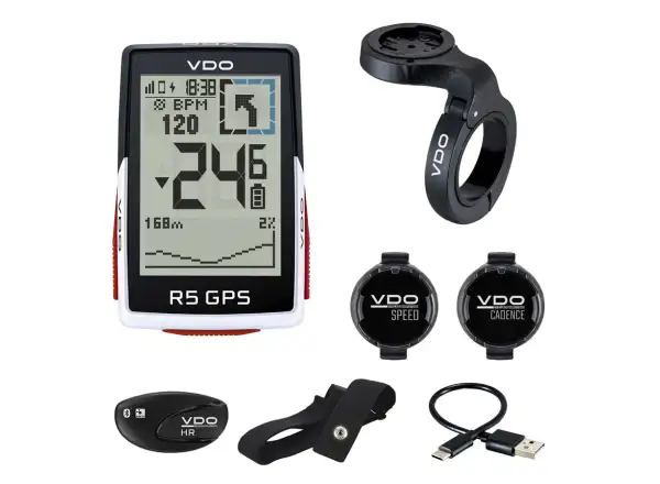 VDO R5 GPS computer Full Sensor Set