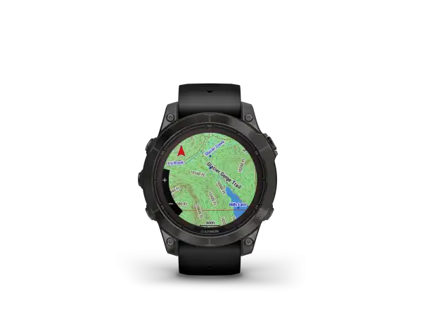 Inteligentné hodinky Garmin fenix 7 Pro Sapphire Solar Edition Carbon Grey DLC Titanium/Black