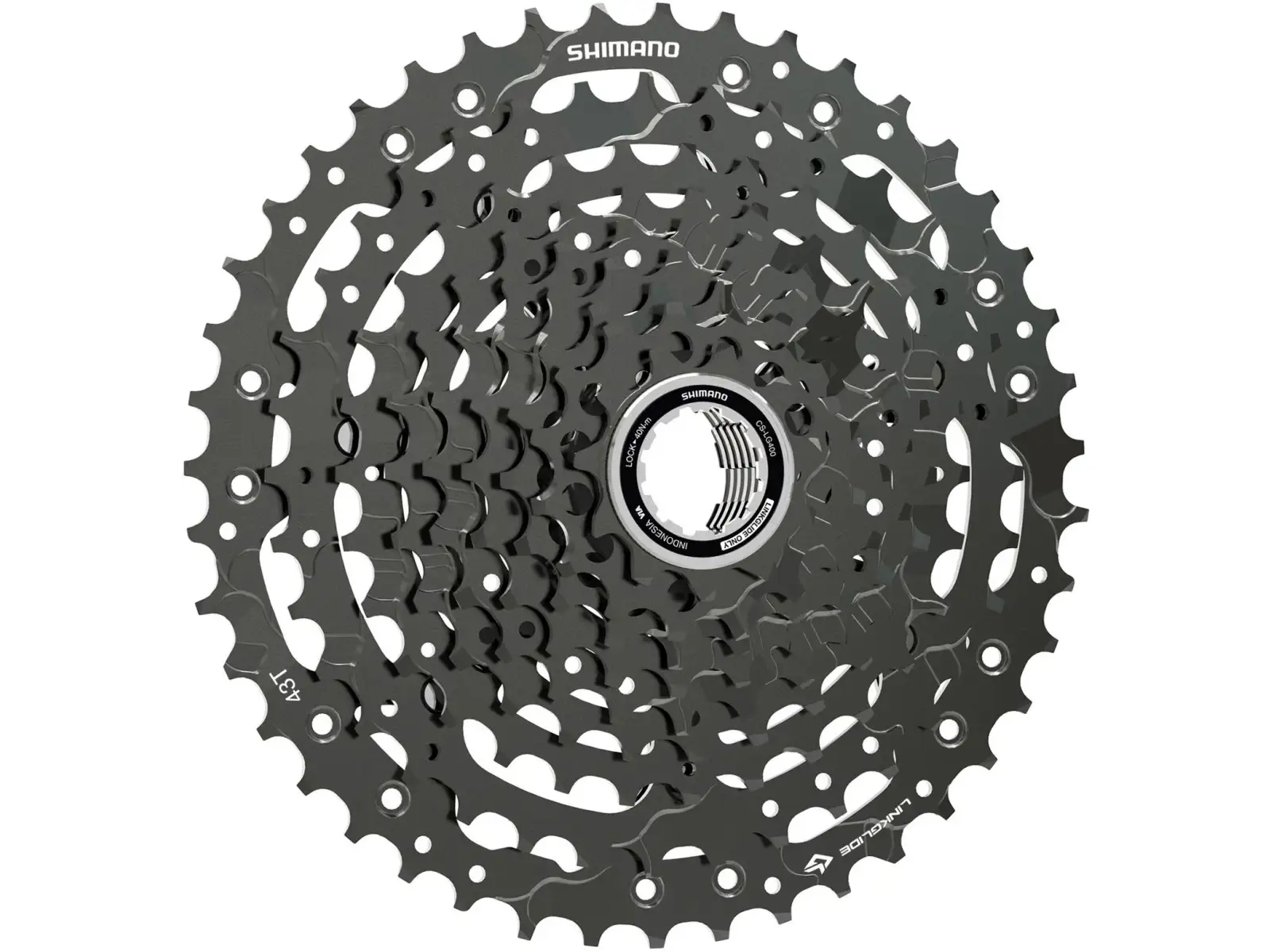 Shimano CUES CS-LG400-10 Linkglide 10-rýchlostná kazeta 48 zubov