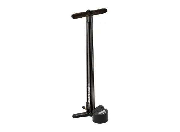 Lezyne Gravel Digital Drive Pro dielenská pumpa gloss black