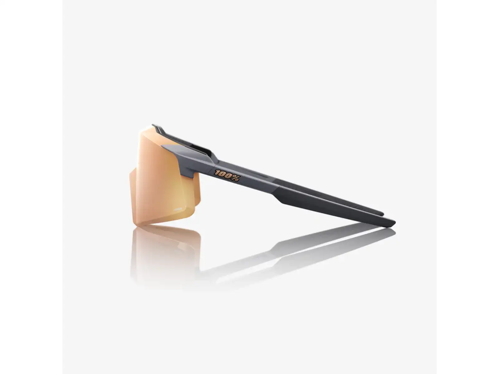 100% Aerocraft slnečné okuliare Soft Tact Grey/HiPER Copper Mirror