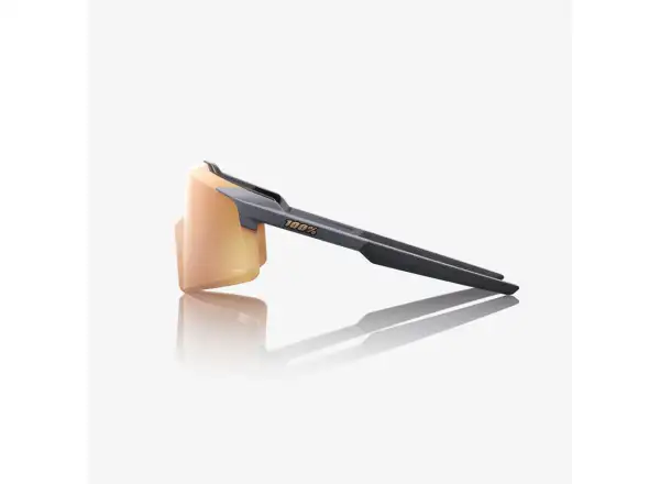100% Aerocraft slnečné okuliare Soft Tact Grey/HiPER Copper Mirror