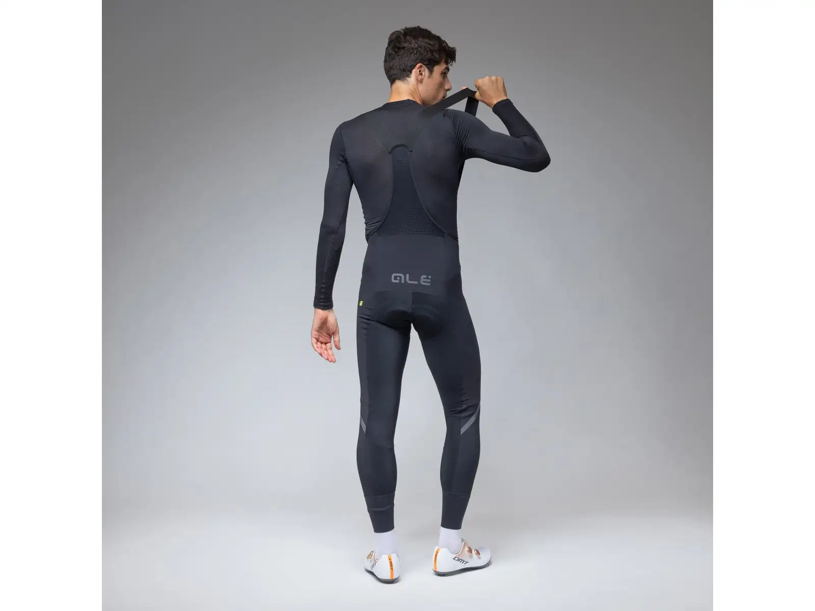 Alé R-EV1 Thermo Shield pánske zimné cyklistické nohavice Black