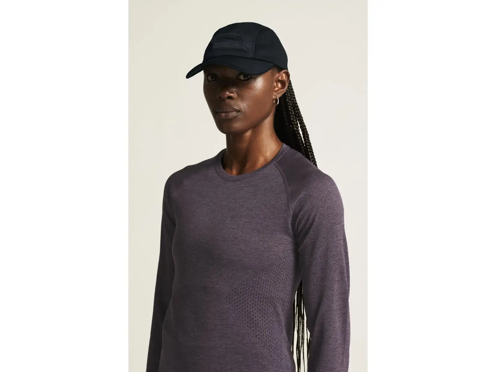 Craft Core Dry Active Comfort dámske tričko dlhý rukáv fialová