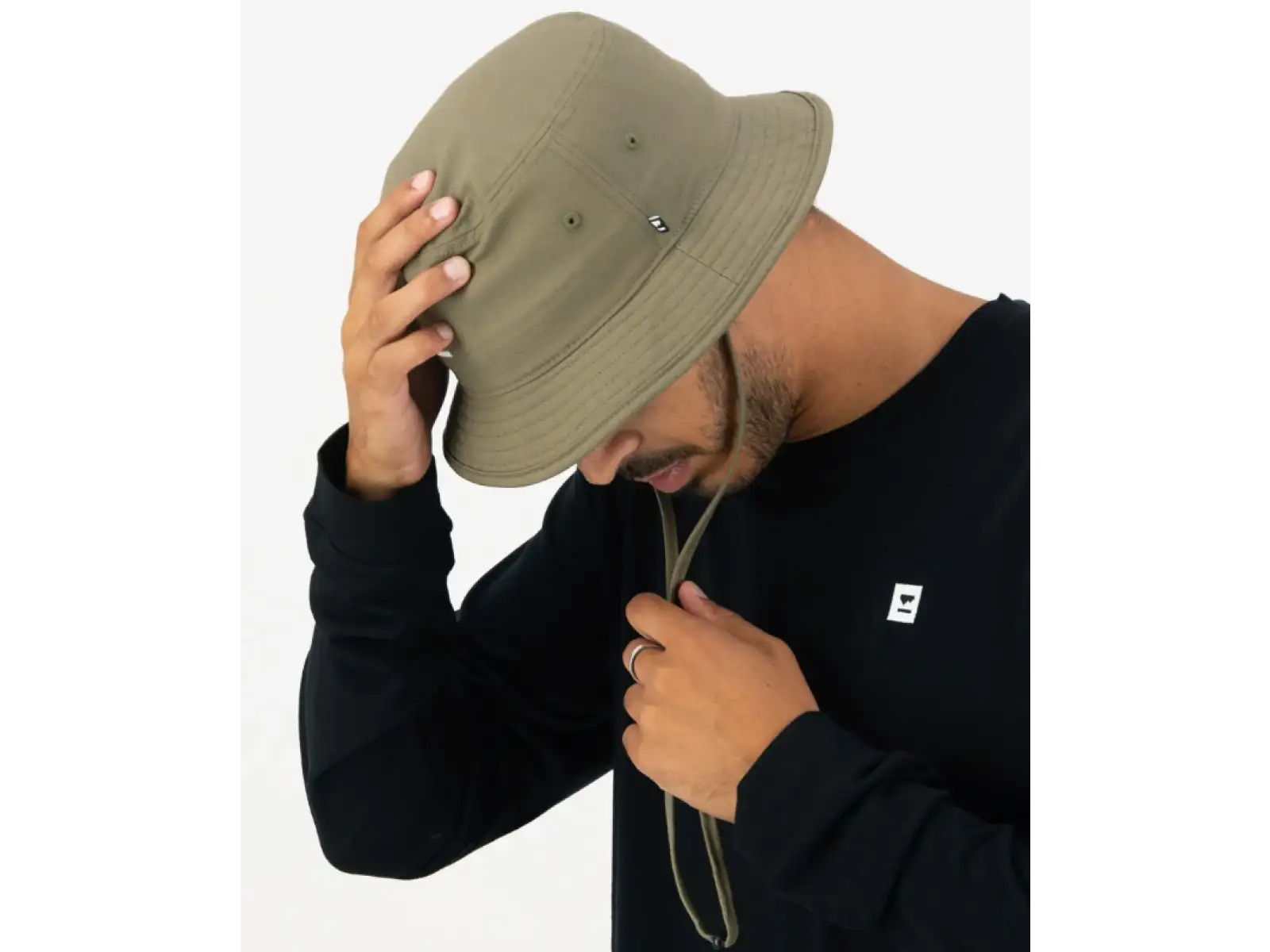 Mons Royale Ridgeline Bucket Hat klobúk Olive