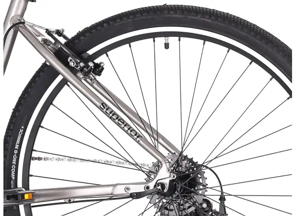Superior Blox 6.0 MS trekingový bicykel Gloss Dark Chrome