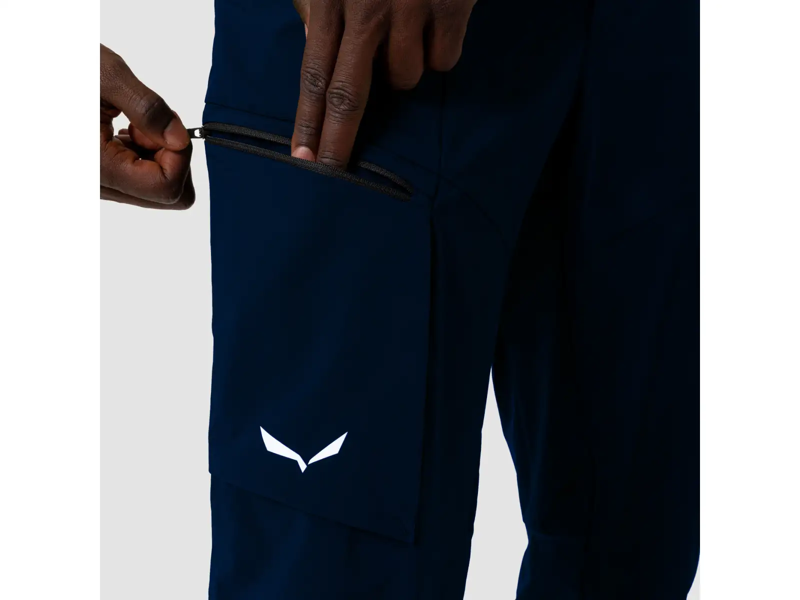 Salewa Puez Durastretch Cargo pánske nohavice Navy Blazer