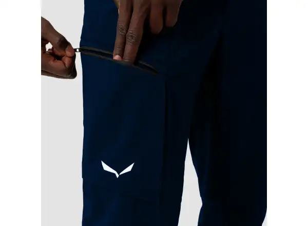 Salewa Puez Durastretch Cargo pánske nohavice Navy Blazer