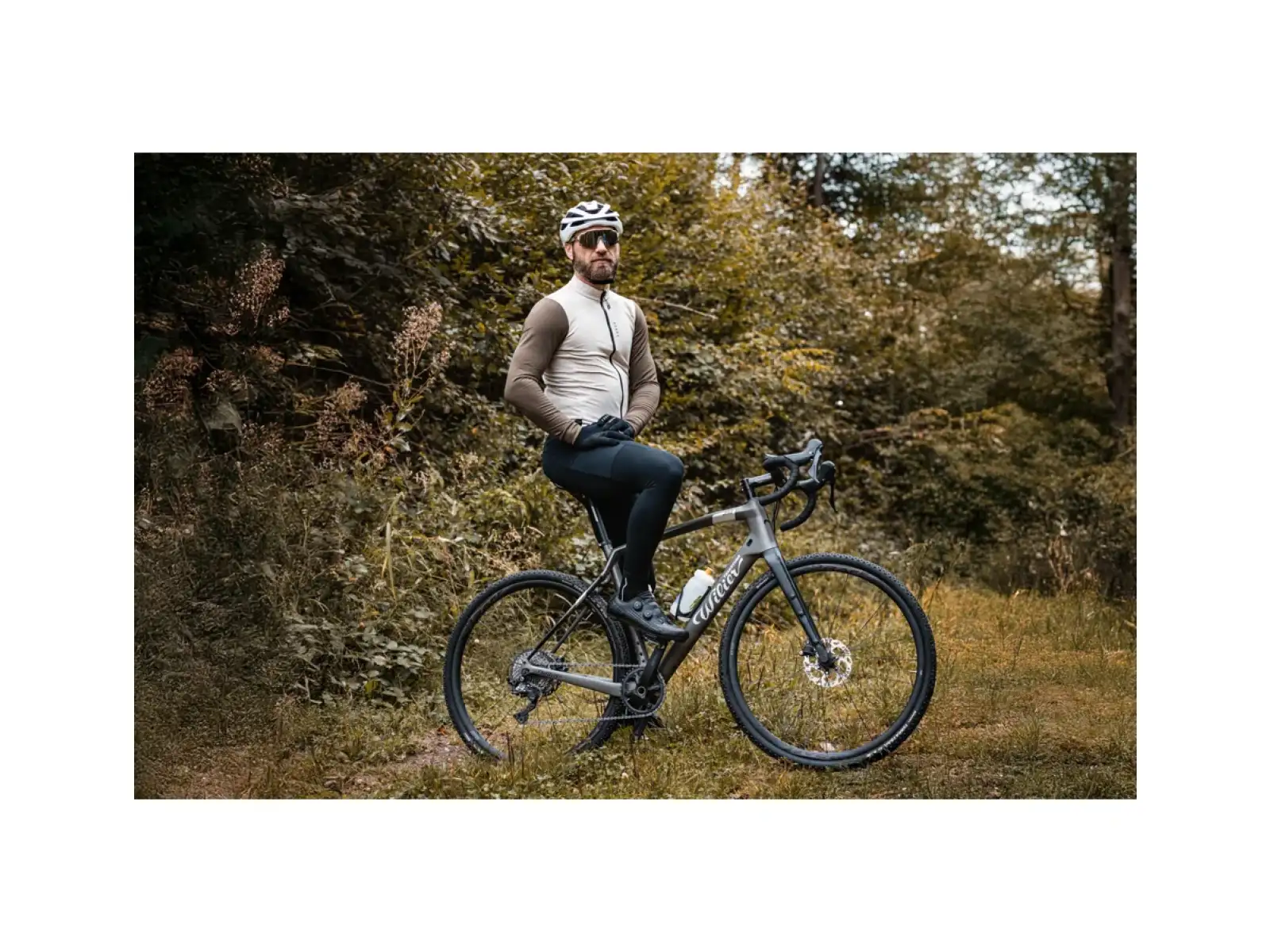 Force Strive cyklistické okuliare transparentné/čierne zrkadlové sklo