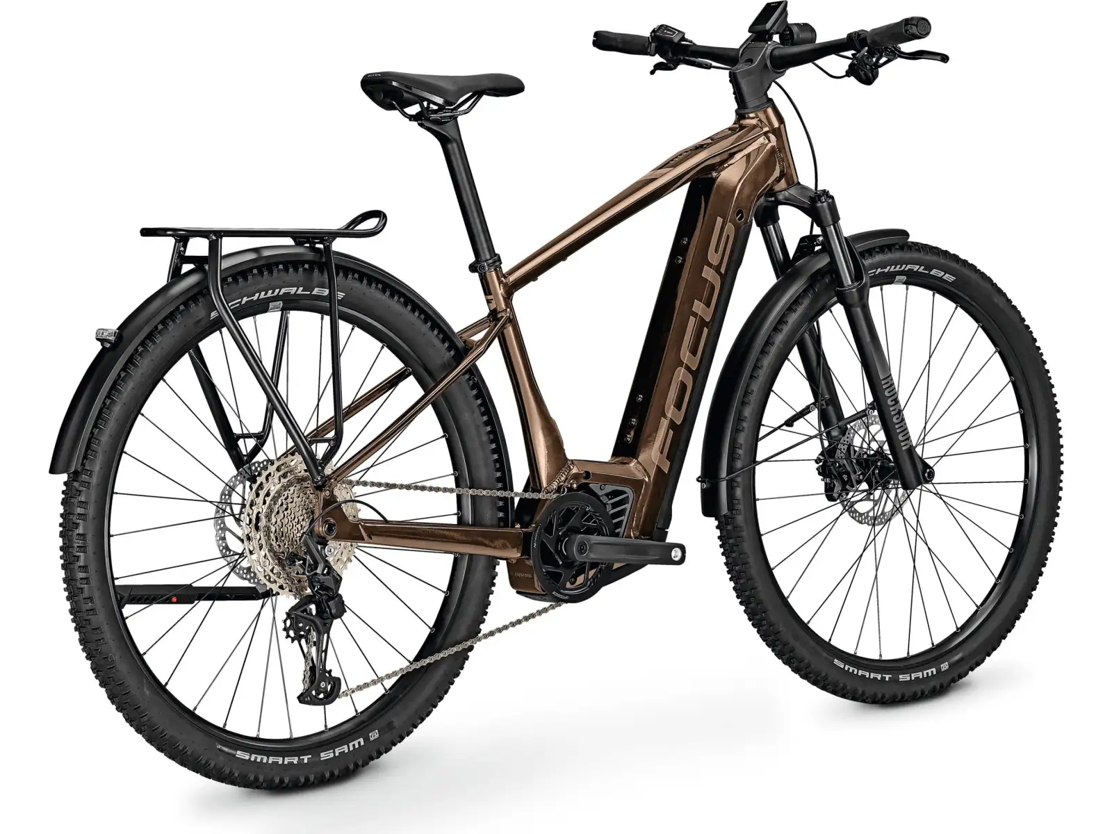 Focus Aventura2 6.8 DI 625 Wh horský elektrobicykel Goldbrown