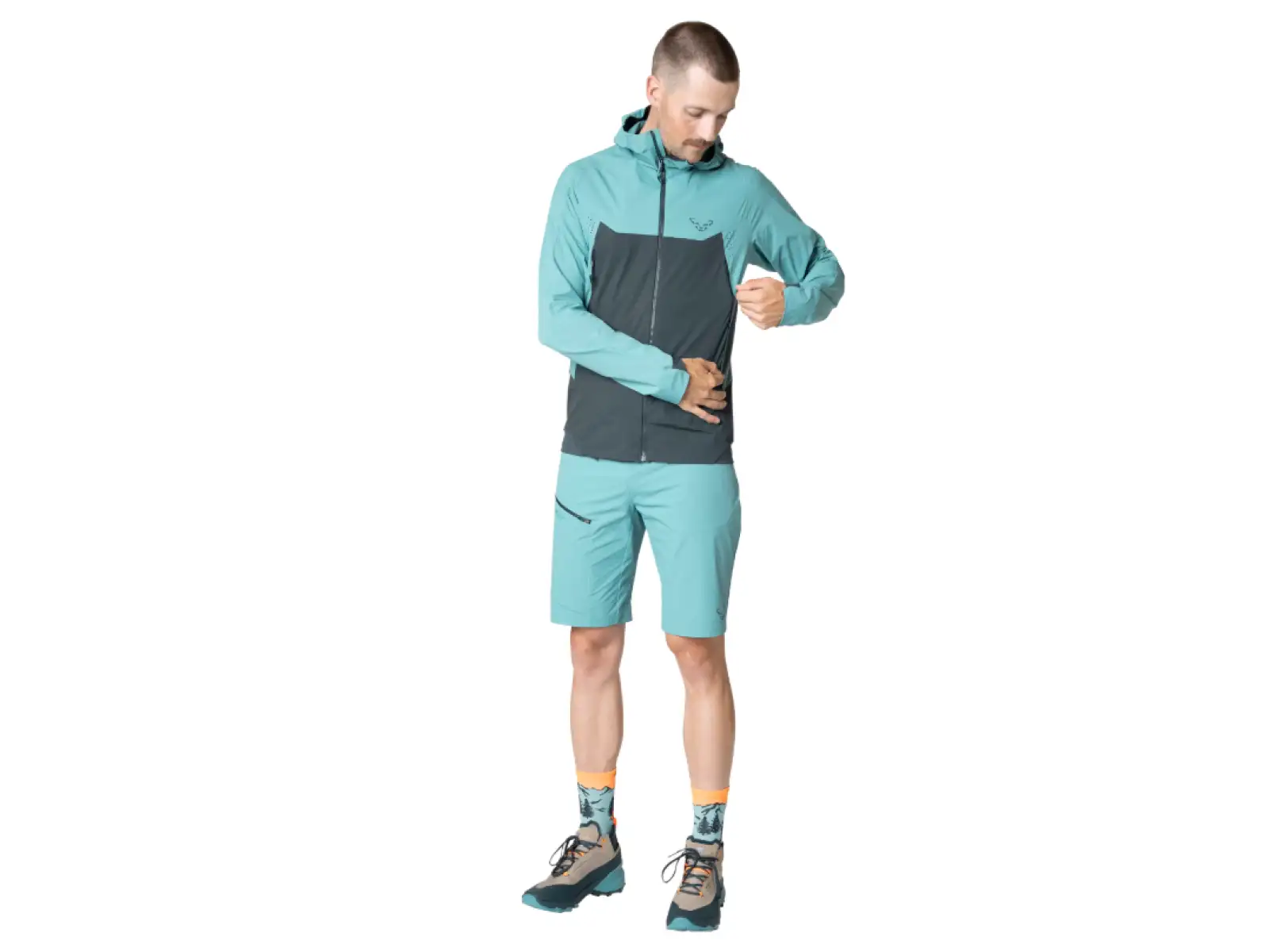 Dynafit Transalper Dynastretch pánska bunda Storm Blue