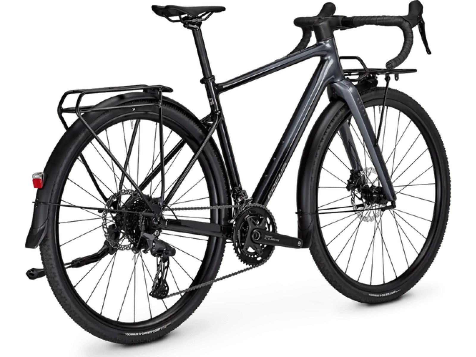 Focus Atlas 6.8 EQP gravel bicykel Steelgrey/Diamondblack