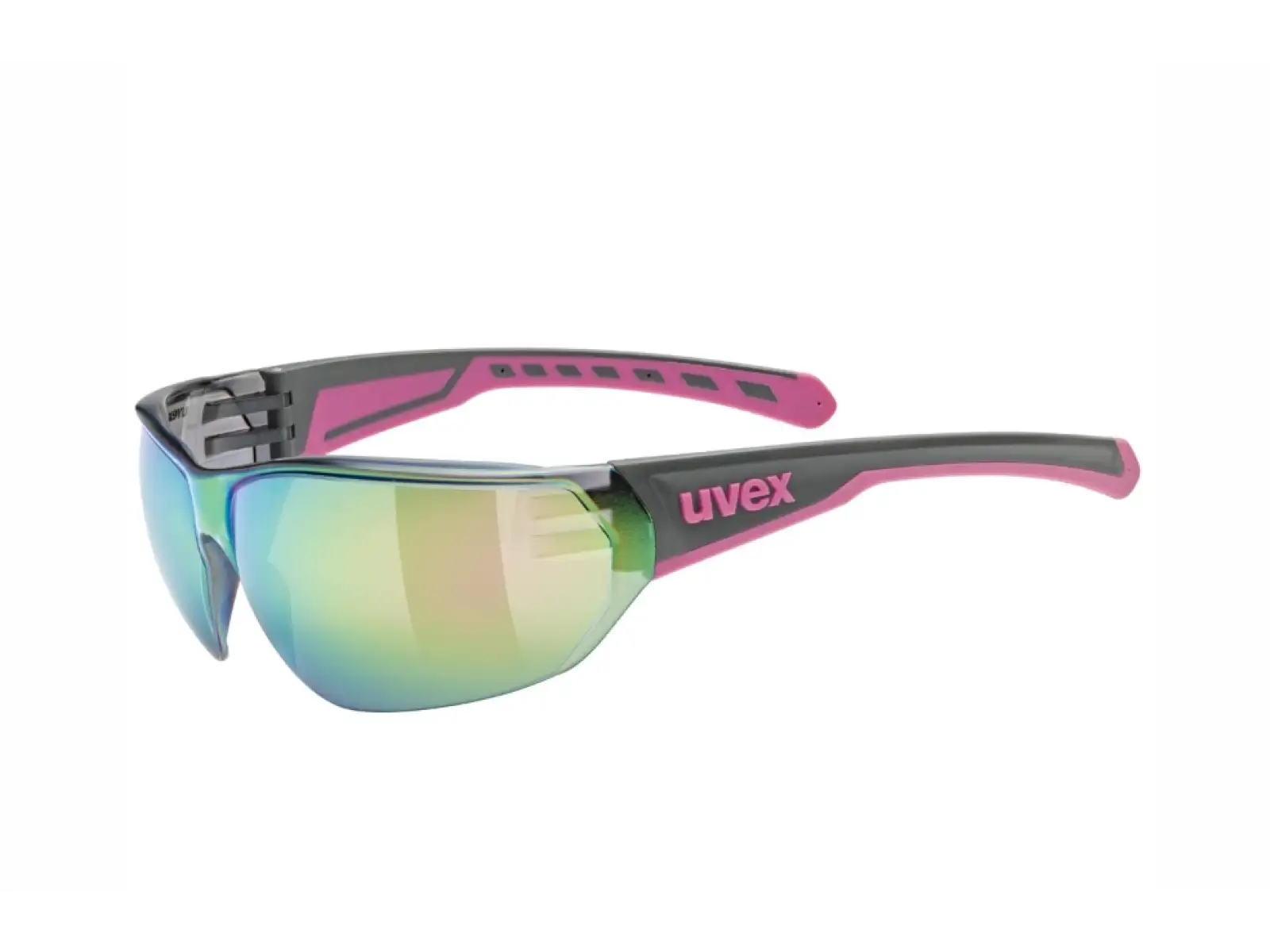 Uvex Equate okuliare Grey/Pink Matt/Mirror Pink