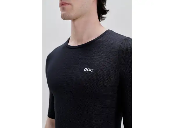 POC Layer Mid pánske spodné tričko krátky rukáv Uranium Black