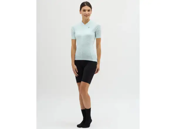SIlvini Catirina dámsky dres krátky rukáv Cloud/Green