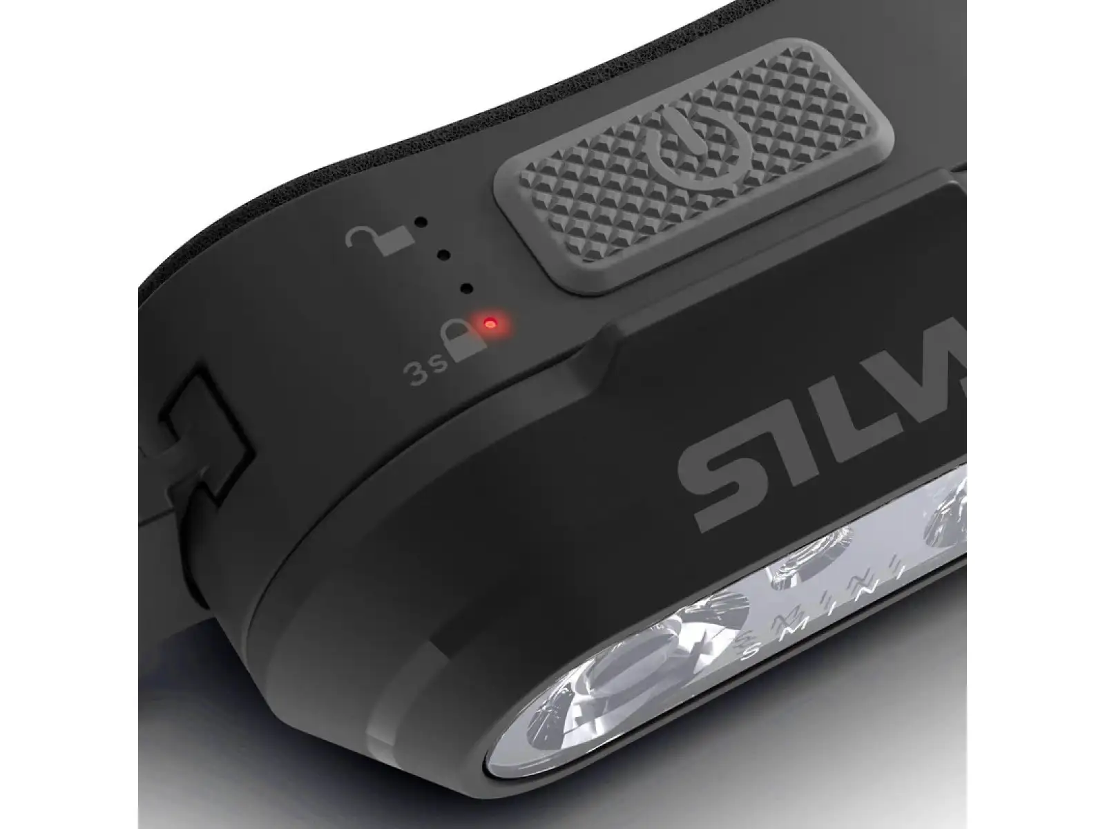 Silva Smini Fly čelovka Čierna