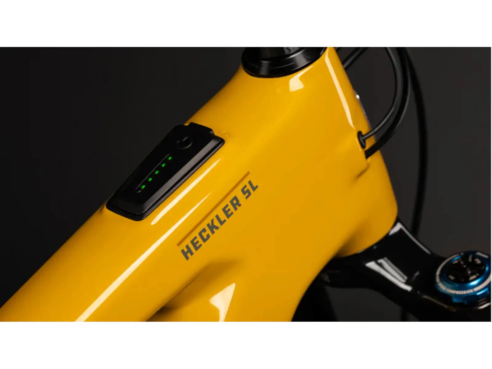 Santa Cruz Heckler SL 1 CC MX X0 AXS RSV celoodpružený elektrobicykel Gloss Mustard