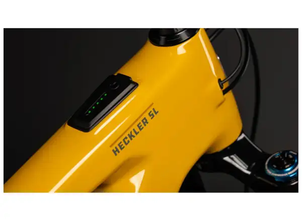 Santa Cruz Heckler SL 1 CC MX X0 AXS RSV celoodpružený elektrobicykel Gloss Mustard