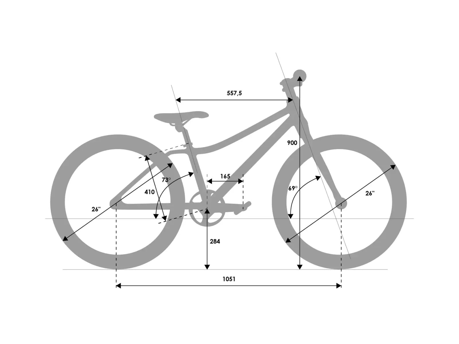 Rascal Wild 26 Bronze detský bicykel