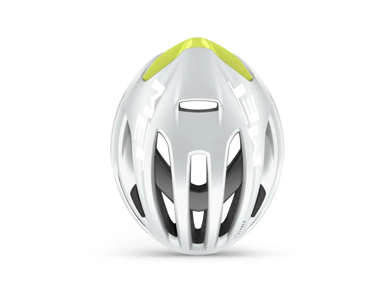 MET Rivale MIPS prilba Undyed White/Lime