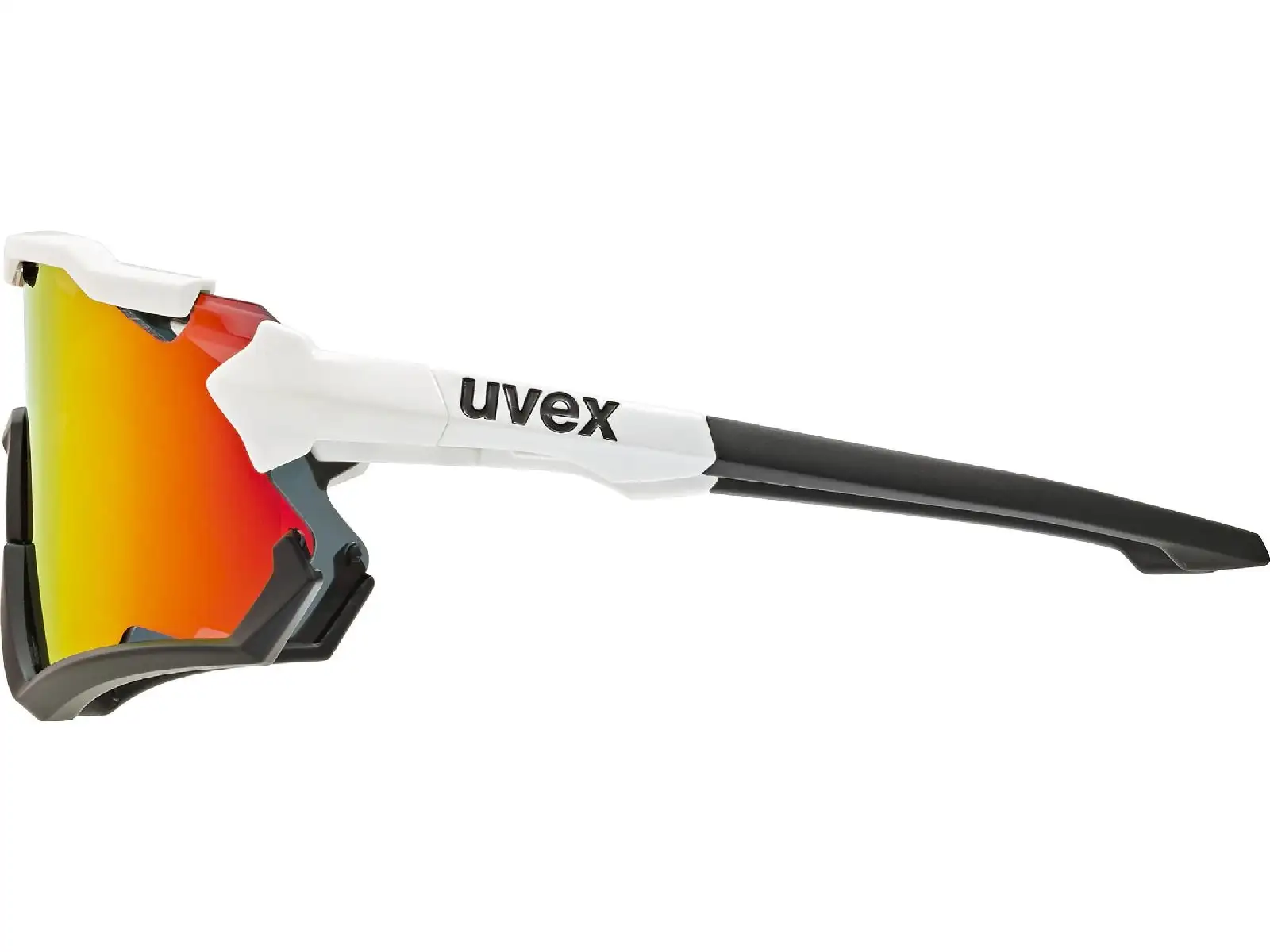 Uvex Sportstyle 228 okuliare White Black / Mirror Red UNI