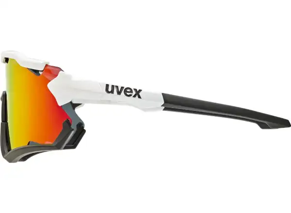 Uvex Sportstyle 228 okuliare White Black / Mirror Red UNI