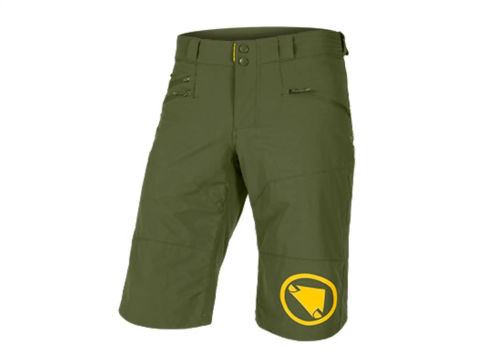 Endura SingleTrack II pánske kraťasy Olive Green