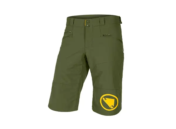 Endura SingleTrack II pánske kraťasy Olive Green