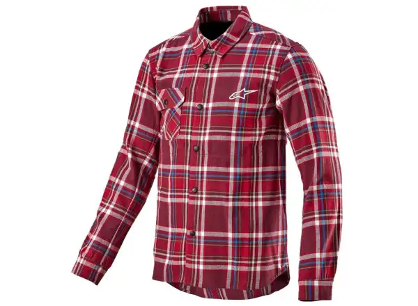 Košeľa Alpinestars Whistler Wind Block Shirt Maroon