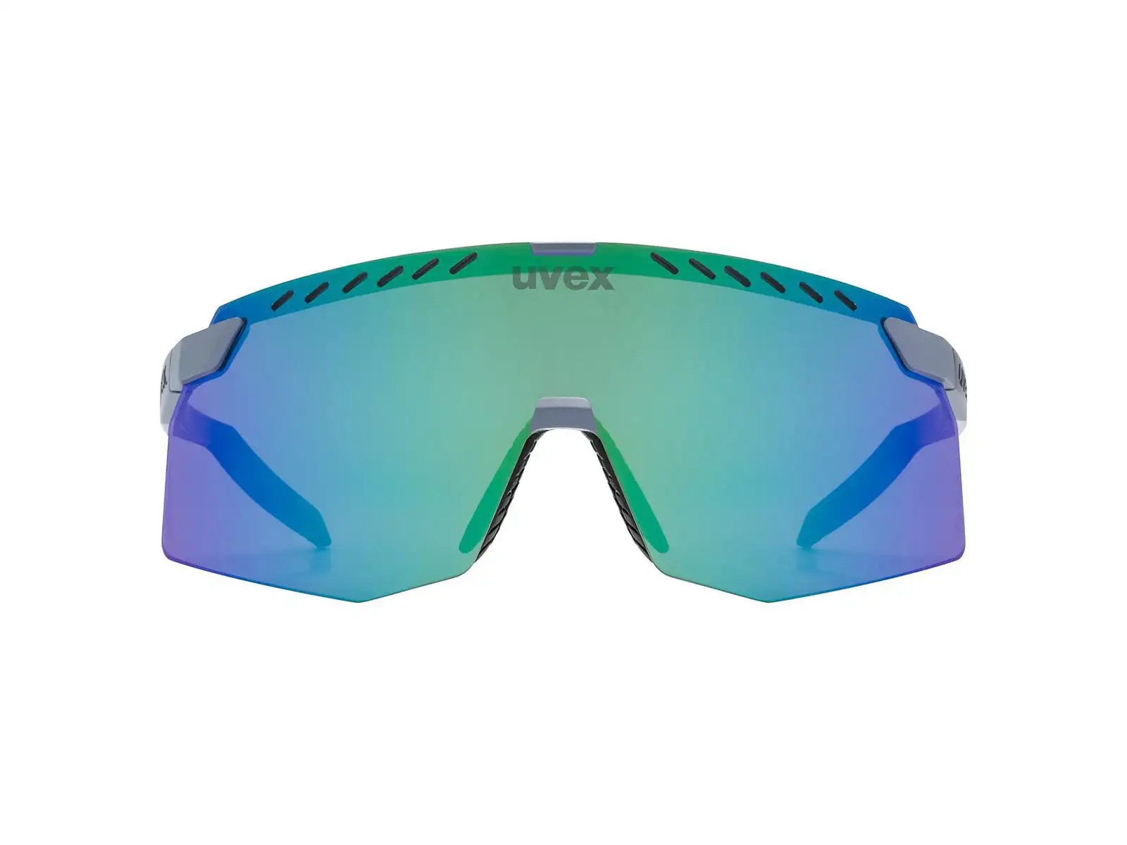 Uvex Pace Stage slnečné okuliare Grey Matt/Mirror Green