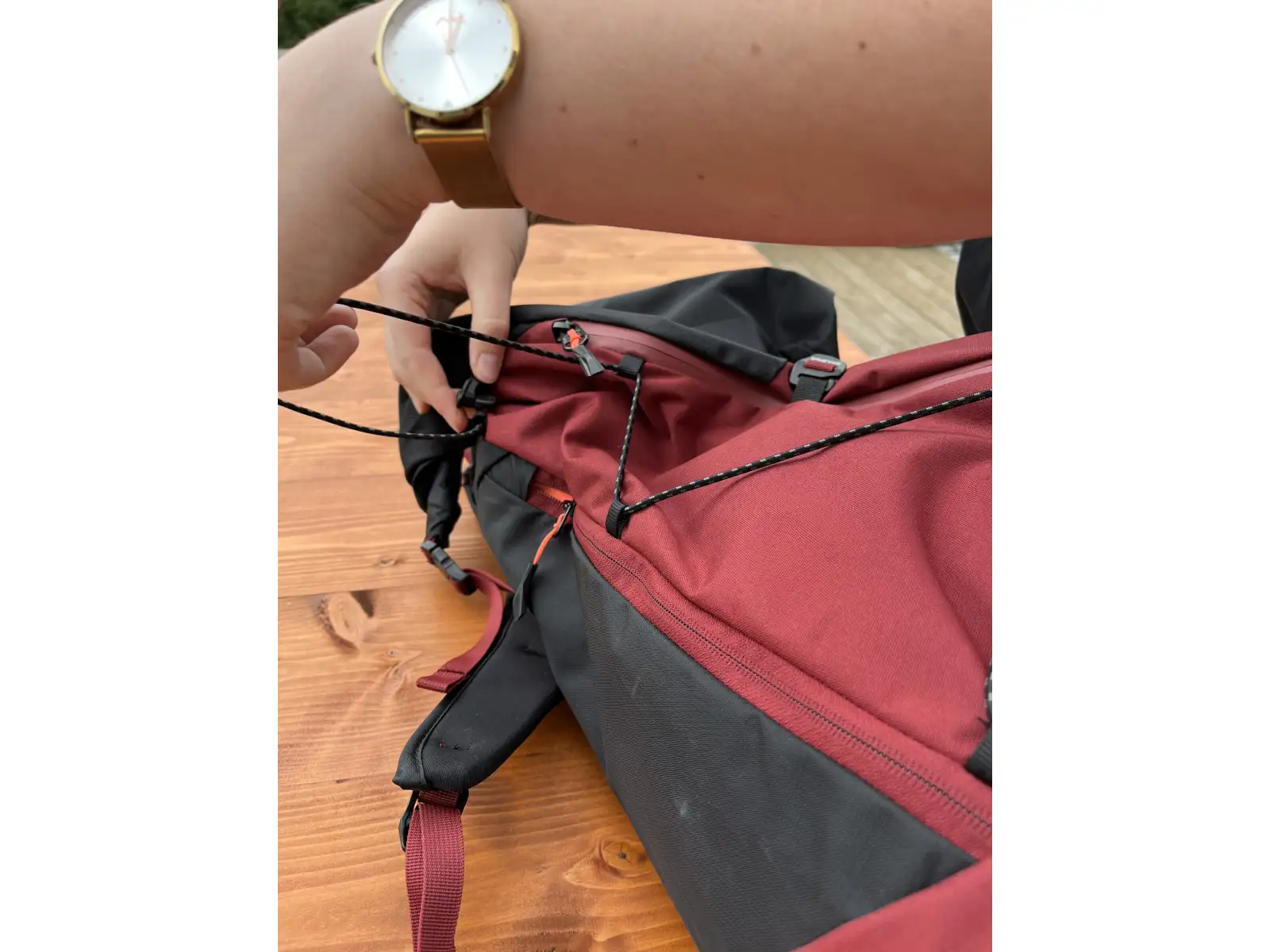 Salewa Puez dámsky batoh 32 l + 5 l Syrah/Black Out