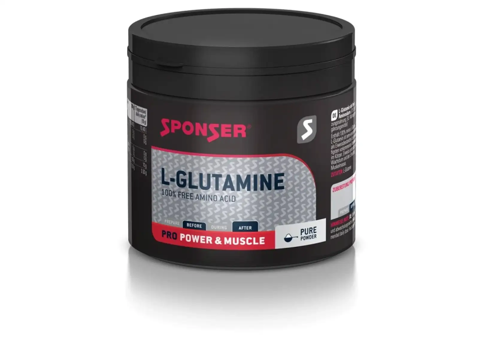 Sponser L-glutamine 100% Pure glutamín 350 g