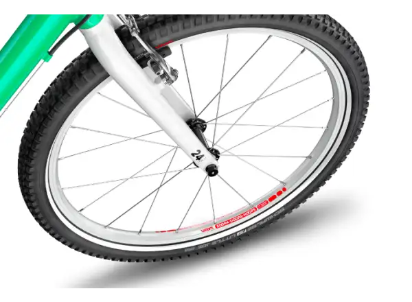 Woom 5 Mint Green 24 detský bicykel