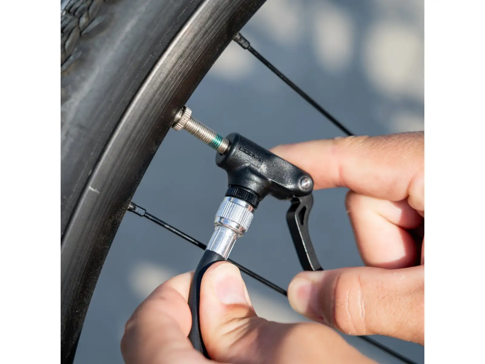 Lezyne Steel Floor Drive 3.5 Presta dielenská pumpa