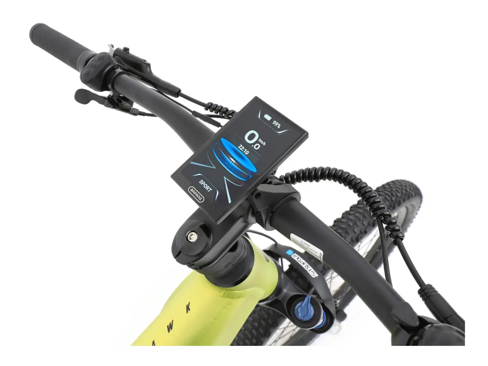 Apache Hawk 1 MX 720 Wh horský elektrobicykel fluo žltá
