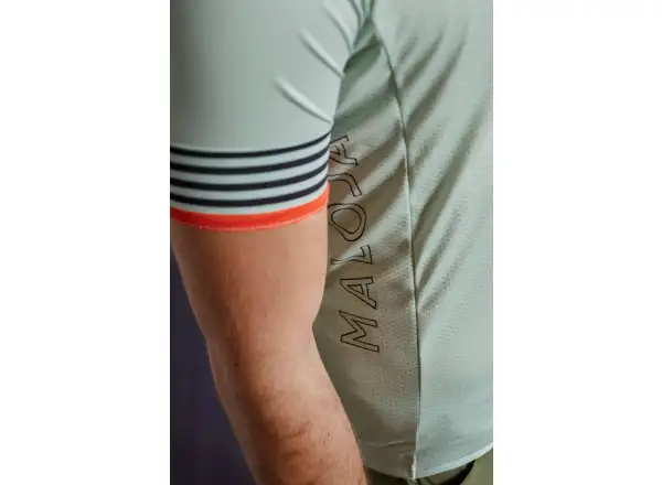 Maloja TeseroM. pánsky dres krátky rukáv Pastel Pine