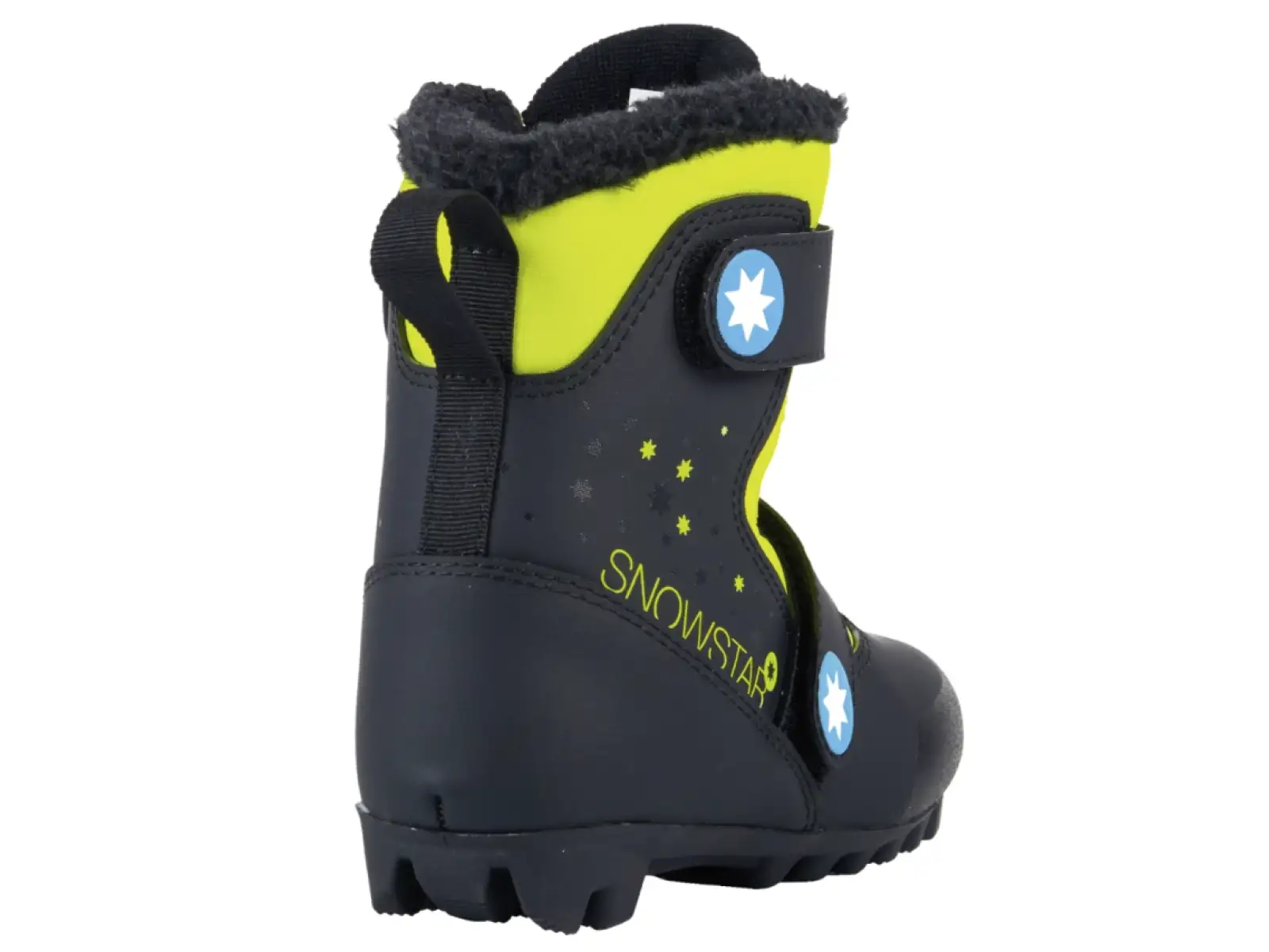 Fischer Snowstar detské topánky na bežky Black/Yellow