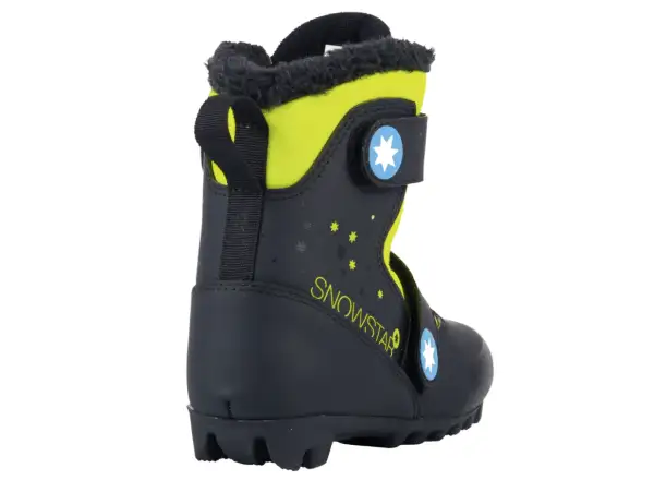 Fischer Snowstar detské topánky na bežky Black/Yellow