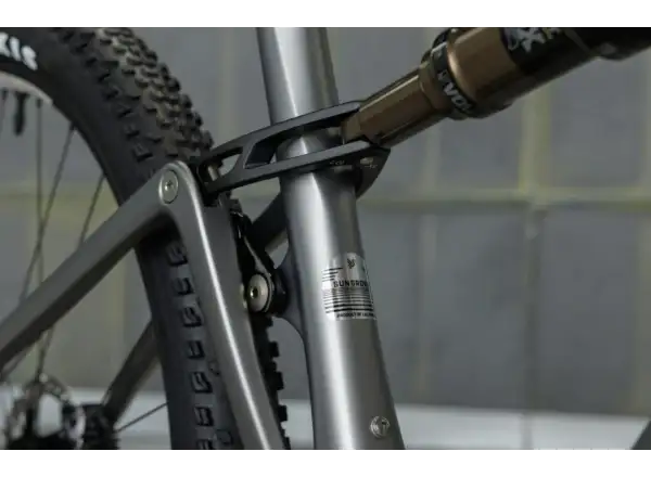 Ibis Exie US GX AXS T-Type horský celoodpružený bicykel Metal Silver