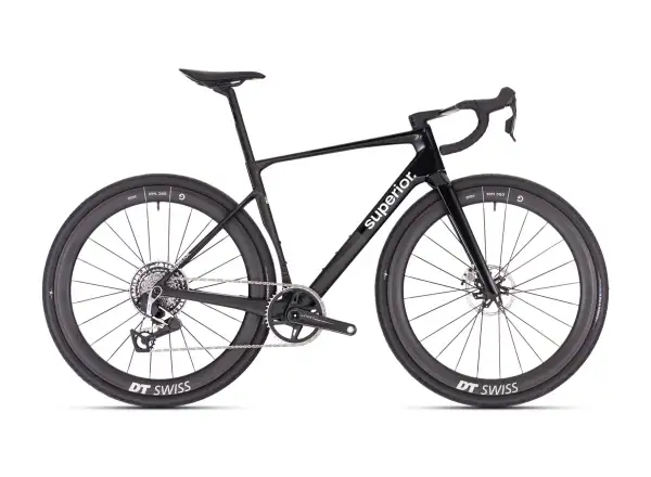 Superior XR 9.9 GR gravel bicykel Gloss Black/Carbon