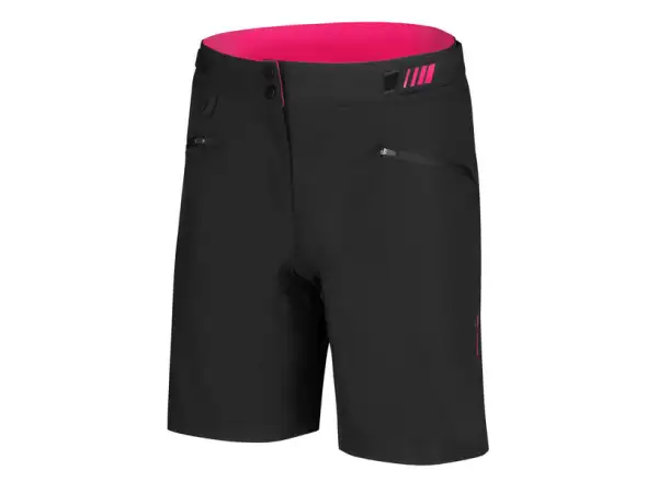 Dámske šortky Etape Cat 2.0 Black/Pink