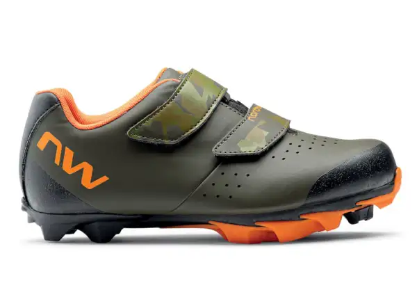Northwave Origin Junior MTB detské tretry Forest/Orange