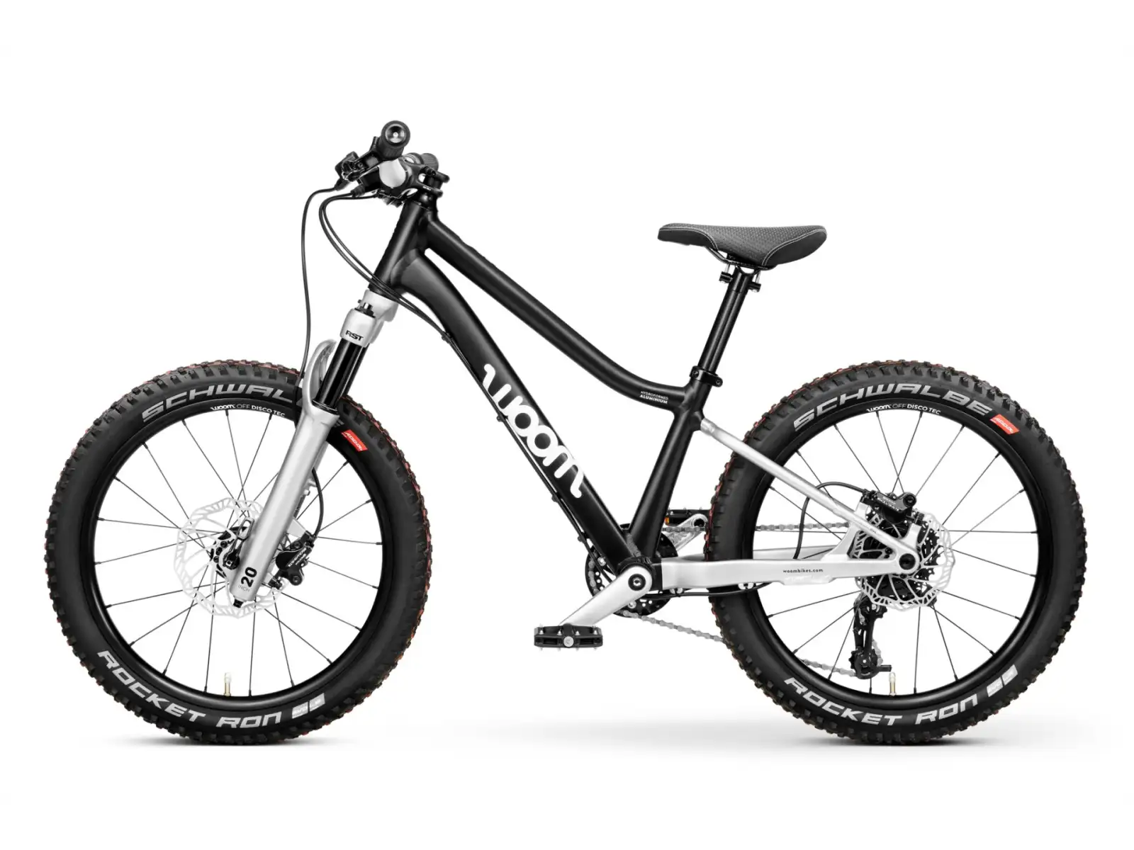Woom 4 OFF Air detský bicykel 20" Black