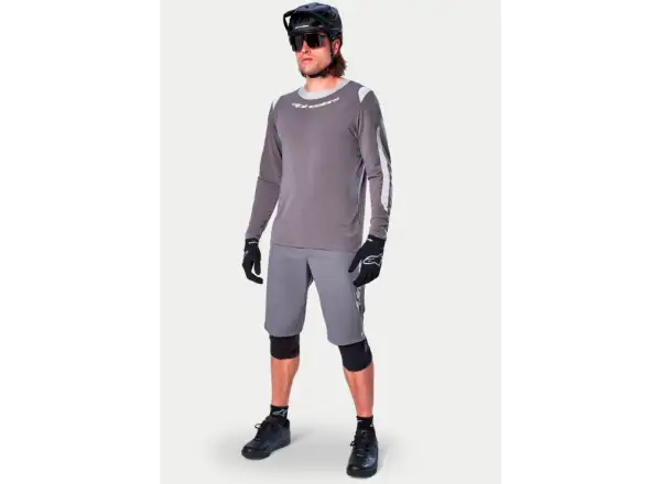 Alpinestars A-Dura Dri Wool pánsky dres dlhý rukáv Dark Grey