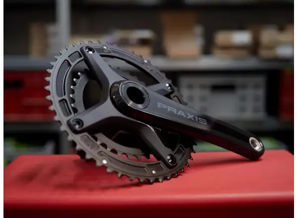 Praxis Works Zayante Carbon cestné kľuky bez prehadzovačky 175 mm